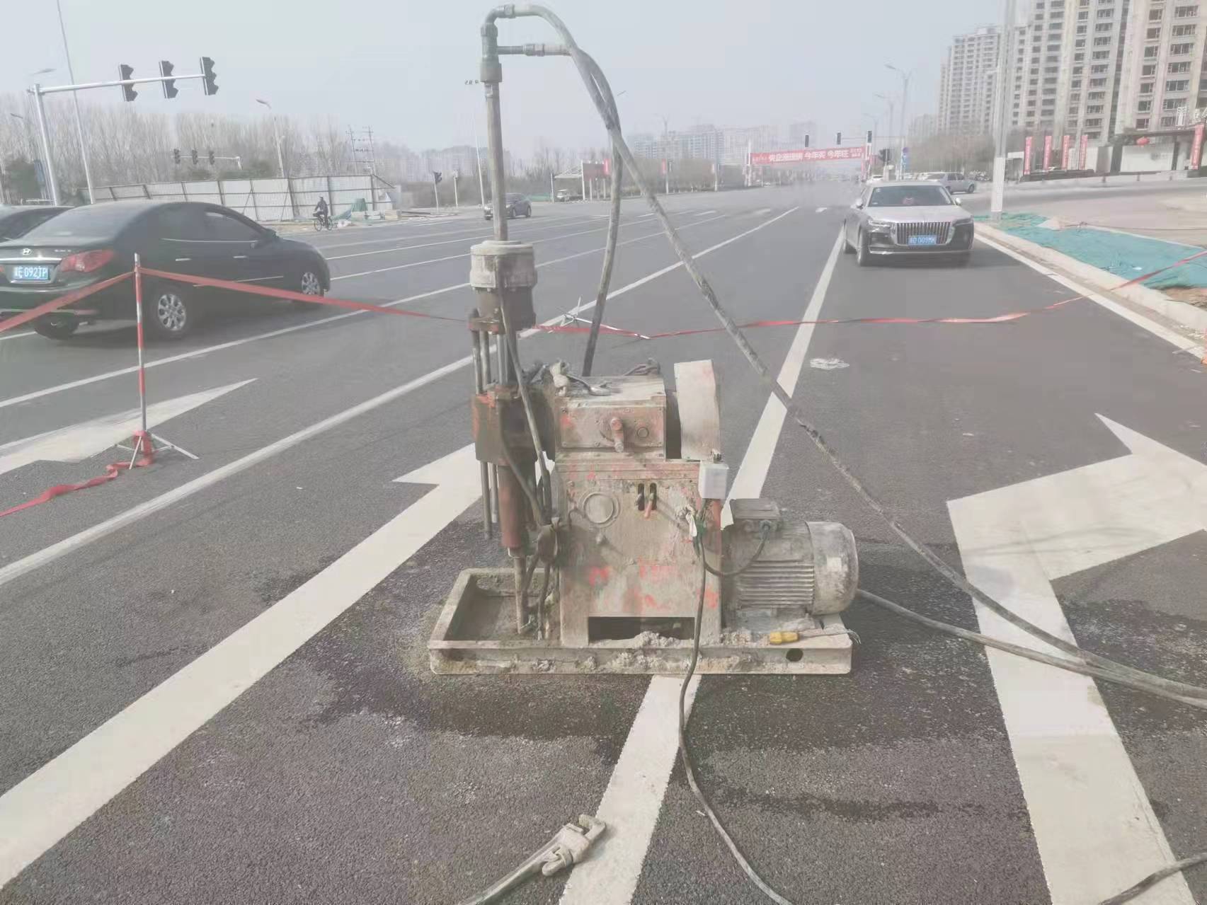 前海街道路基沉降注浆灌浆